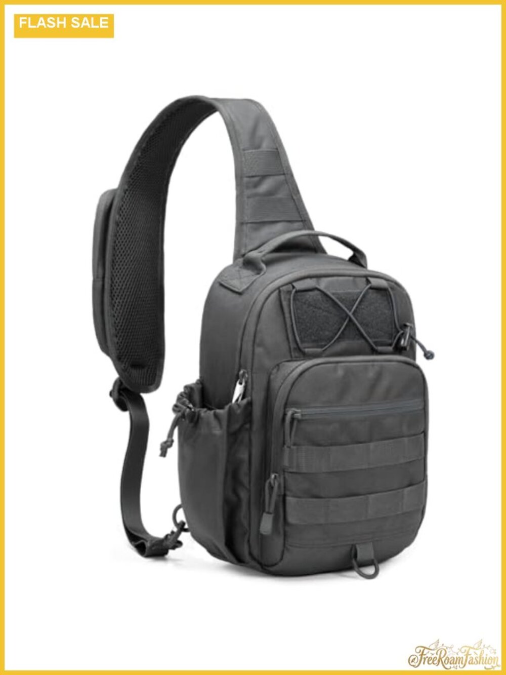 Anti-Theft Tactical Sling Bag RFID Crossbody Molle EDC Shoulder Bag